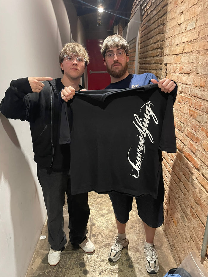 Cero Asterisco × Cluster con FourNothing Tee Ø1 — VOID
