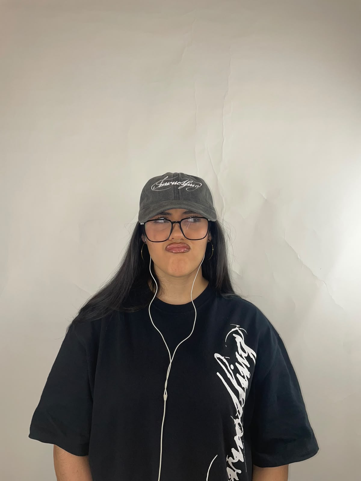 Washed Hat puesta